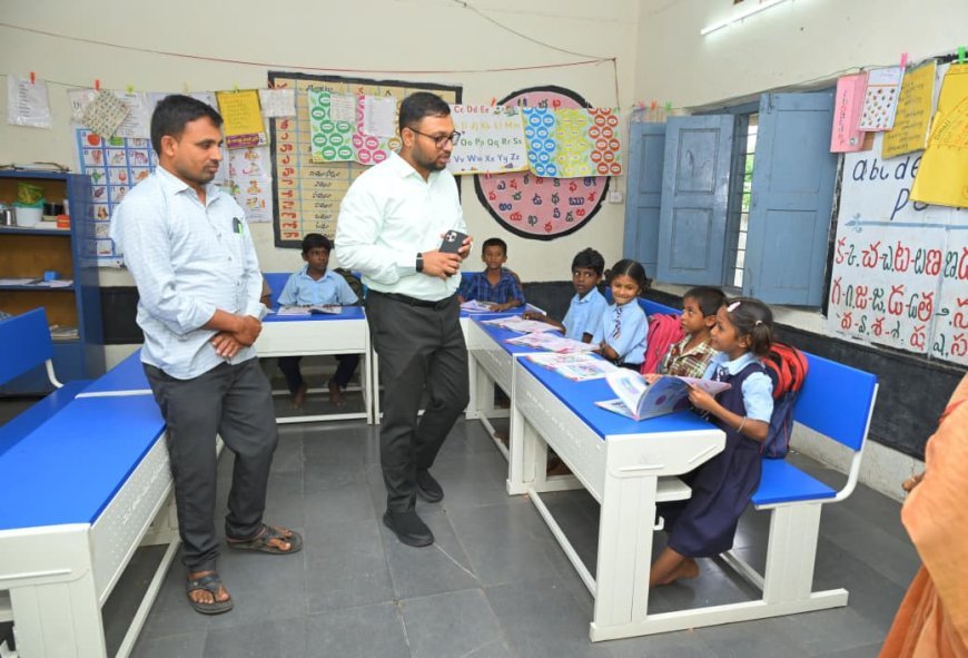 విద్య, వైద్యం పై జిల్లా కలెక్టర్ తేజస్ స్పెషల్ ఫోకస్ 