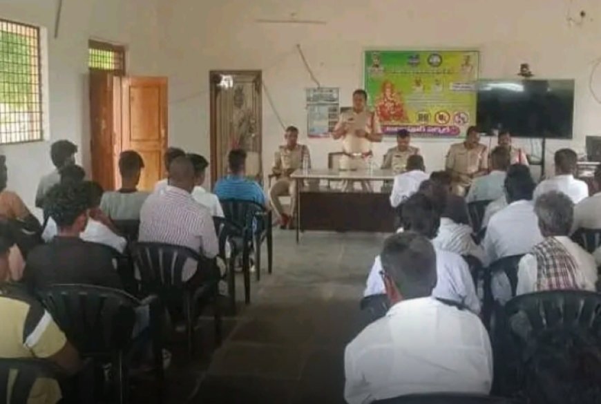 గణేష్ ఉత్సవాల్లో శాంతిభద్రతలే ధ్యేయం సీఐ.