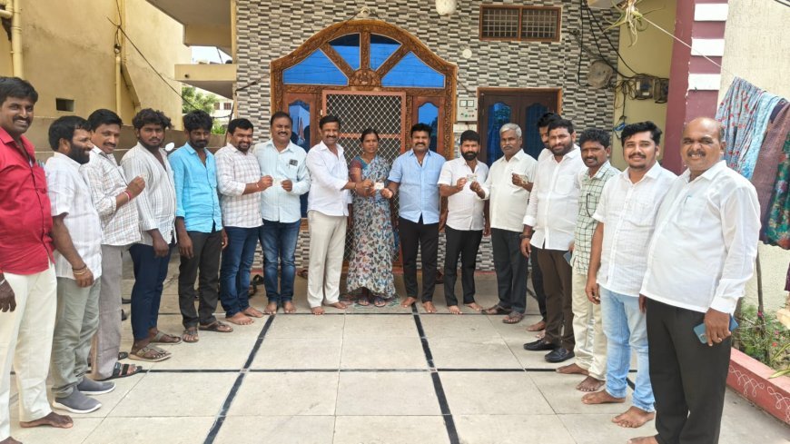 కాంగ్రెస్ ప్రభుత్వం పేదలకు అండ సుంకరి జనార్ధన్ కాంగ్రెస్ పార్టీ మండల అధ్యక్షులు