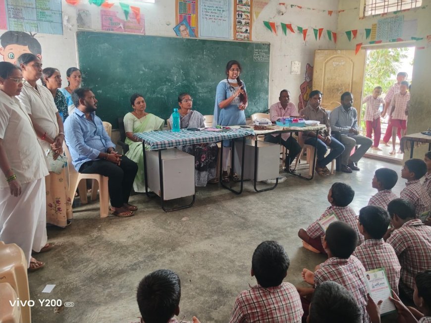 విద్యార్థులకు ఆరోగ్య పరీక్షలు