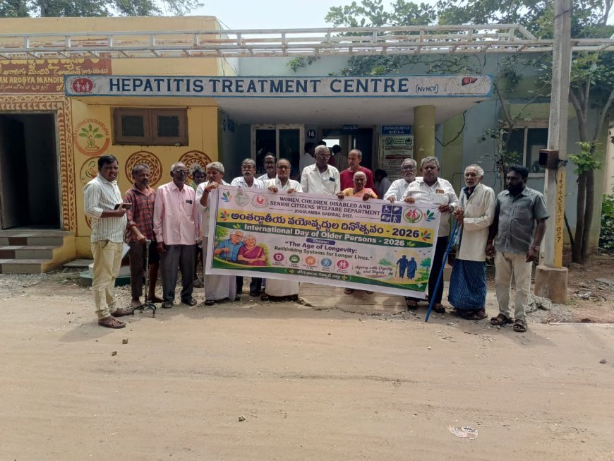 వయోవృద్ధుల కోసం ఉచిత ఆరోగ్య శిబిరం