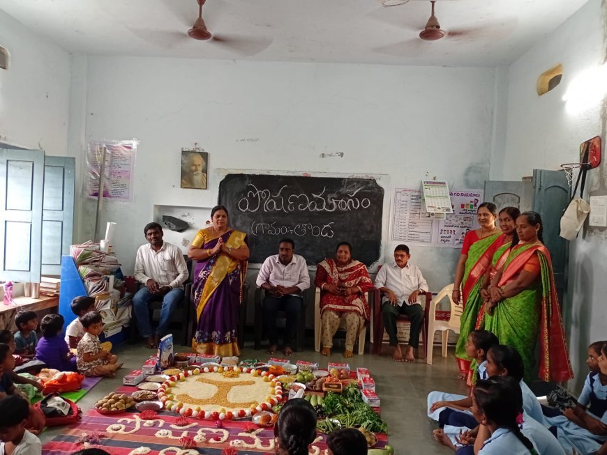 చిన్నారుల ఎదుగుదలకు పౌష్టికాహారం అందించాలి