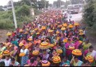 ఎంగిలిపువ్వుల బతుకమ్మ  వేడుకలను మహిళలు ఘనంగా నిర్వహించారు