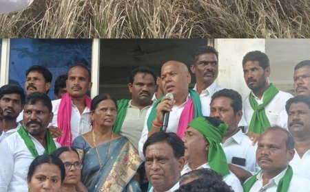 ఎండిపోతున్న పంటలను చూసి చలించిపోతున్న బీరం హర్షవర్ధన్ రెడ్డి