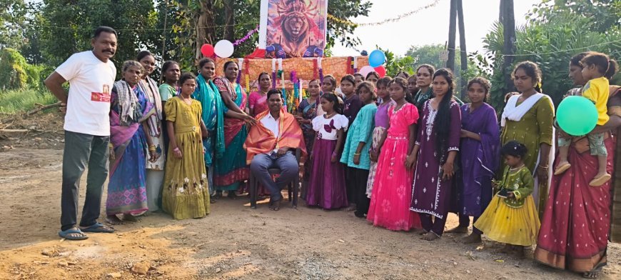 *సర్పంచ్కు బోదే బోయిన భరత్ కుమార్ సన్మానం*